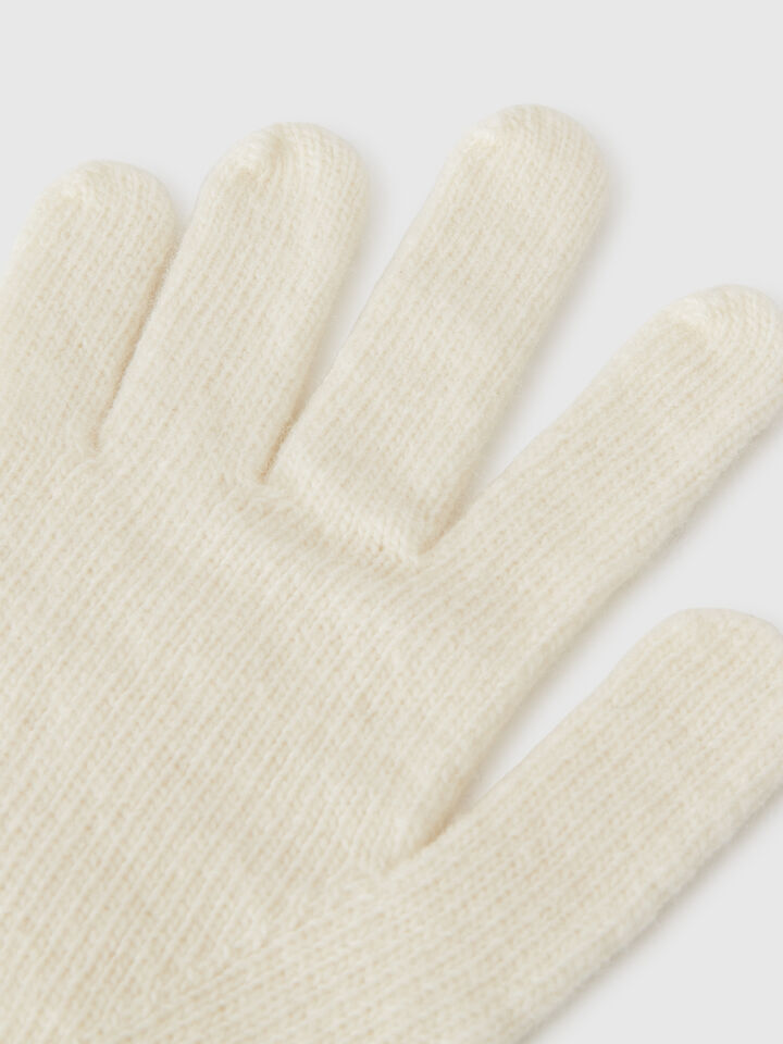 KNITTED GLOVES Damen image number 2